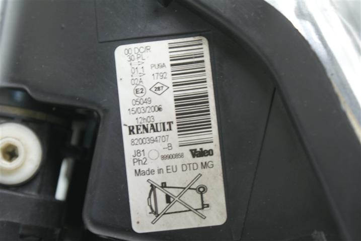 фото №8, Renault espace iv 4 рестайлінг. лампа перед ксенон org.