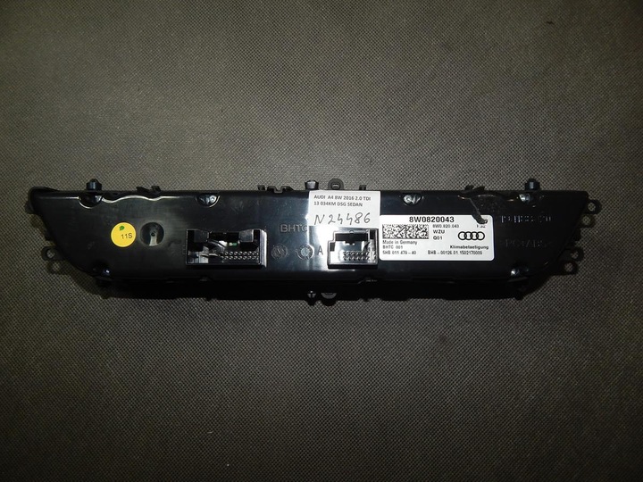 фото №4, Audi a4 b9 панель кондиционера климат 8w0820043