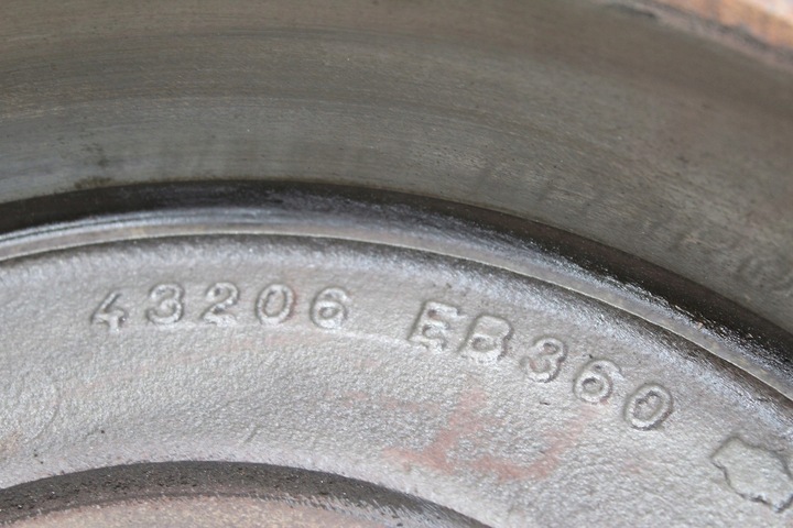 фото №7, Барабан тормозной зад navara d40 2.5 dci 43206eb360