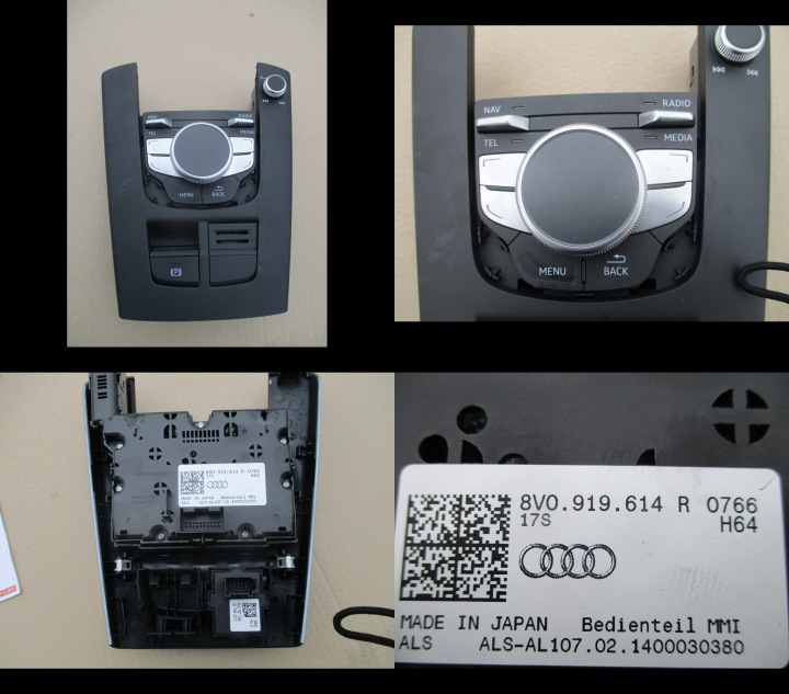 Panel switch MMI Audi A3 8V0 8V0919614R