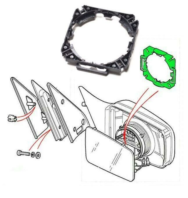 Как разобрать зеркало ленд ровер дискавери 3 - фото