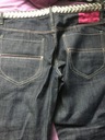 Zdjęcie oferty: SPODNIE JEANS Z WYSZYTYM MOTYWEM 40 PAS 54-55