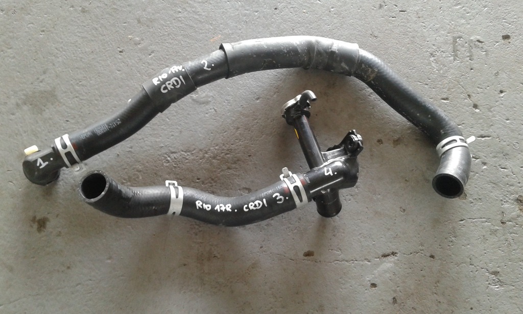 фото №1, Kia rio v 2017-20 crdi waz труба шланг wody