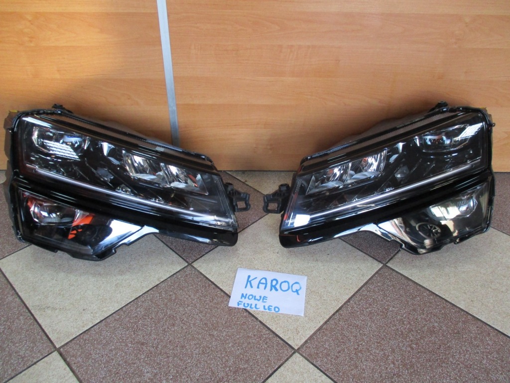 фото №1, Лампа лампи фари full led skoda karoq