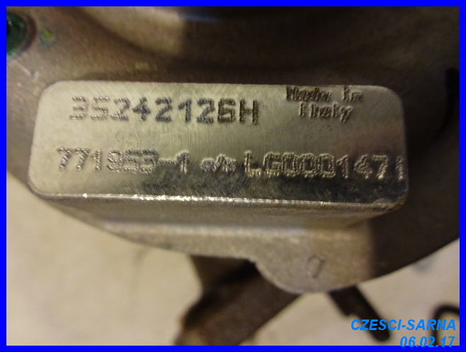 фото №8, Турбіна турбонагнітач jeep dodge 2.8crd