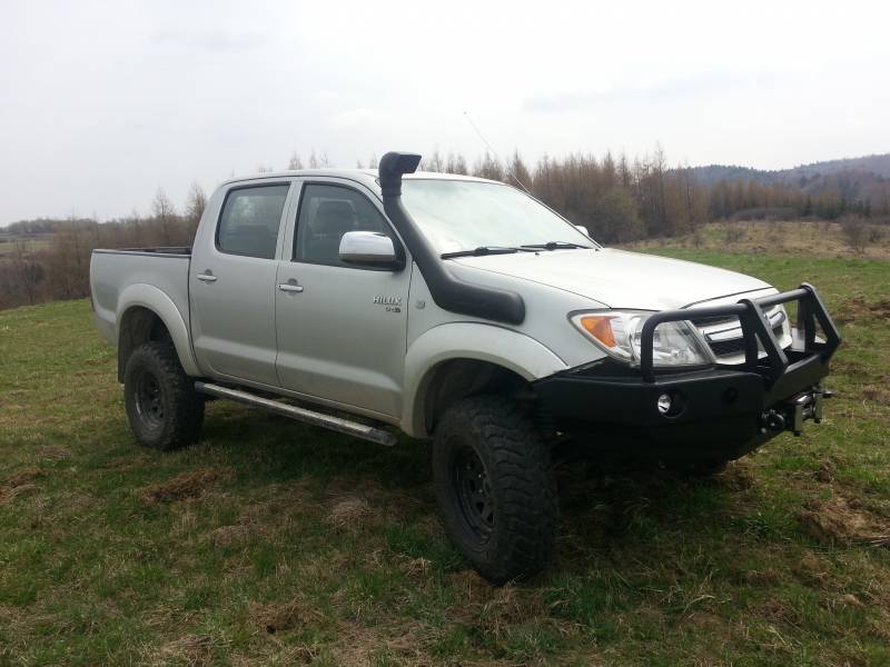 фото №1, Бампер стальной передний do toyota hilux 2005- 2011