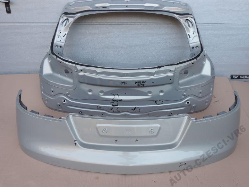 фото №1, Opel insignia kombi задня кришка багажника + накладка / задня