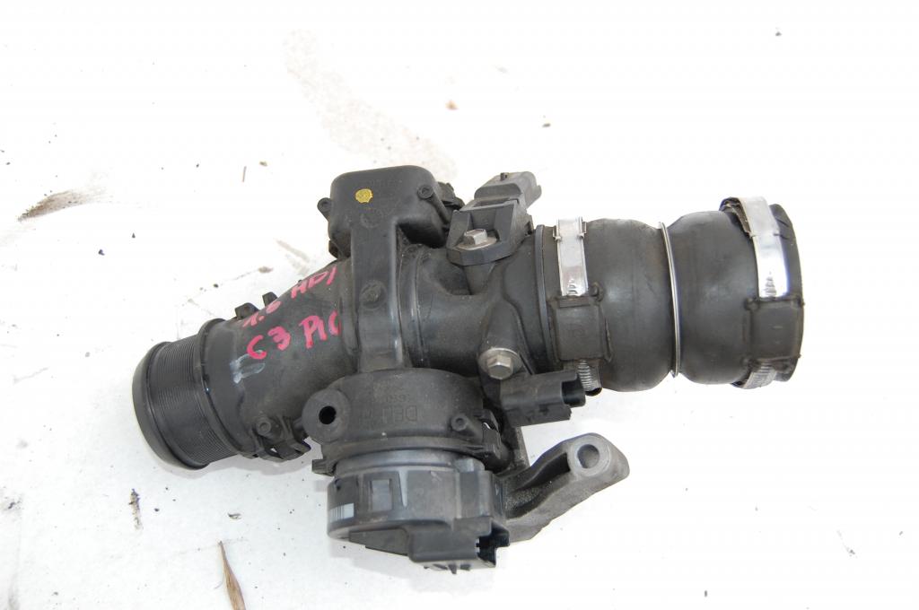 фото №1, Дроссельная заслонка citroen c3 1.6 hdi picasso