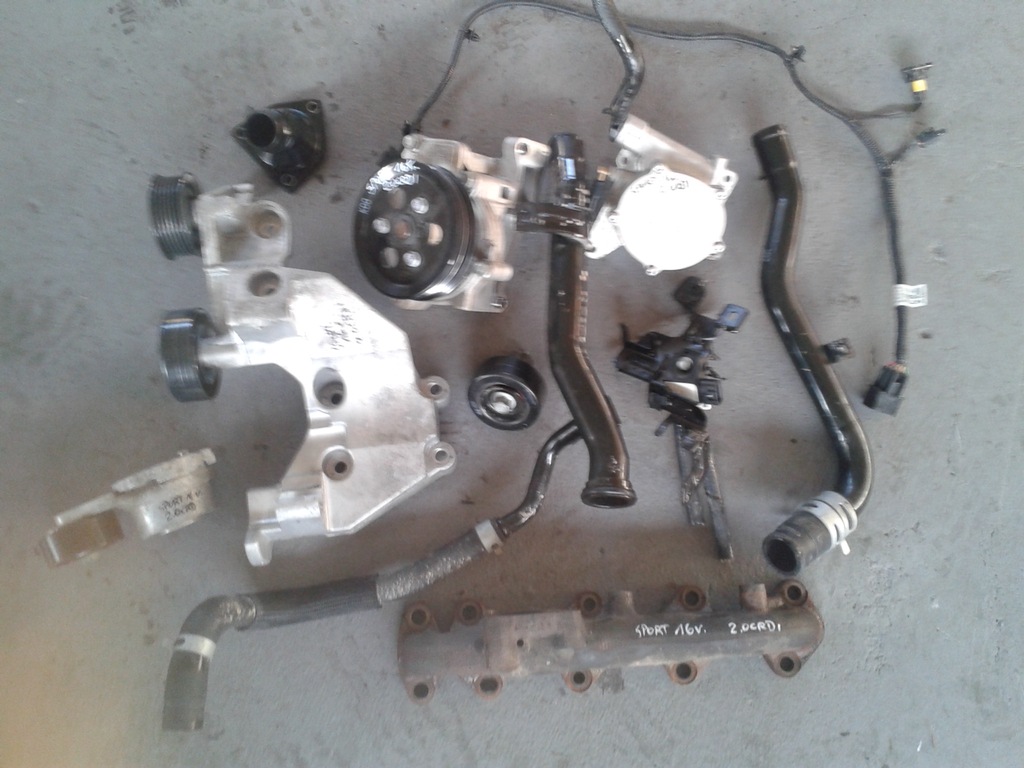 фото №1, Kia sportage iv 2016 2.0crdi ролик кронштейн колесо насос