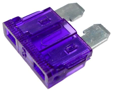 фото №1, Предохранитель автомобильный płytkowy 3a 100 szt.