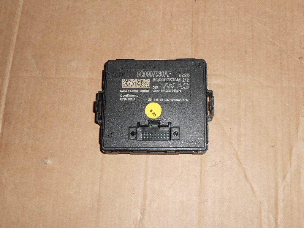 фото №1, Vw golf vii шлюз 5q0907530aa