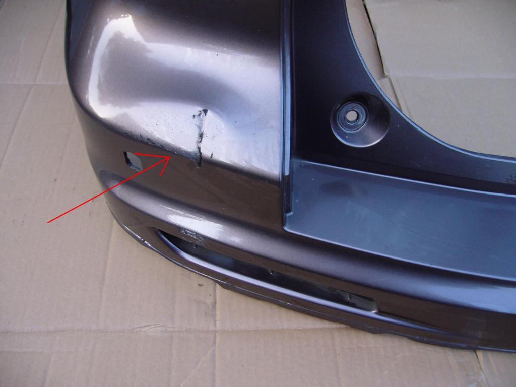 фото №5, Honda crv cr-v бампер задняя задний задний 09-12