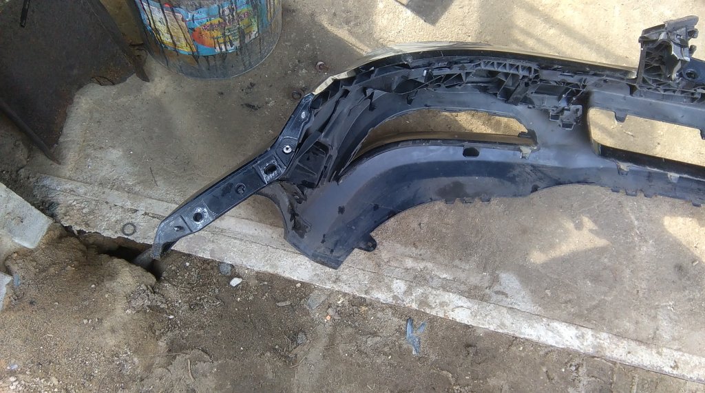 фото №5, Mercedes w204 бампер передний перед