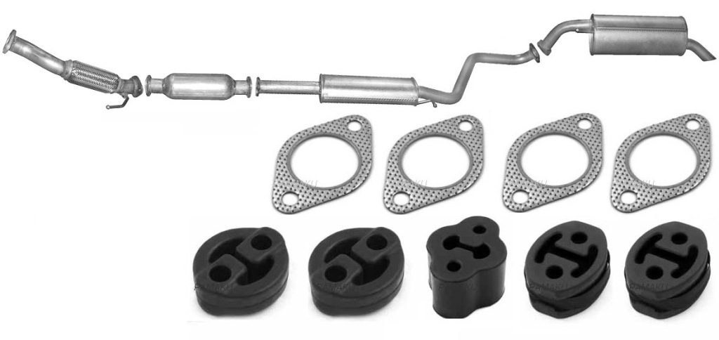 фото №1, Hyundai getz 1.5crdi 65/81kw 2005-2009 система выпускной