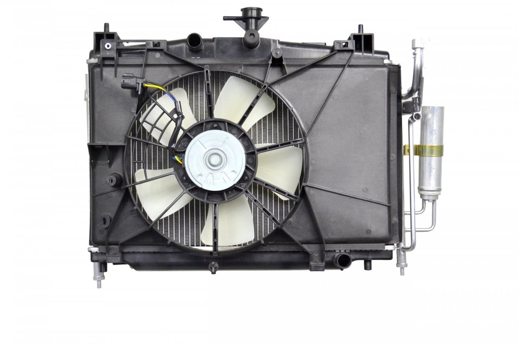 фото №1, Новий комплект радіатор вентилятор mazda 2 07-15 mt