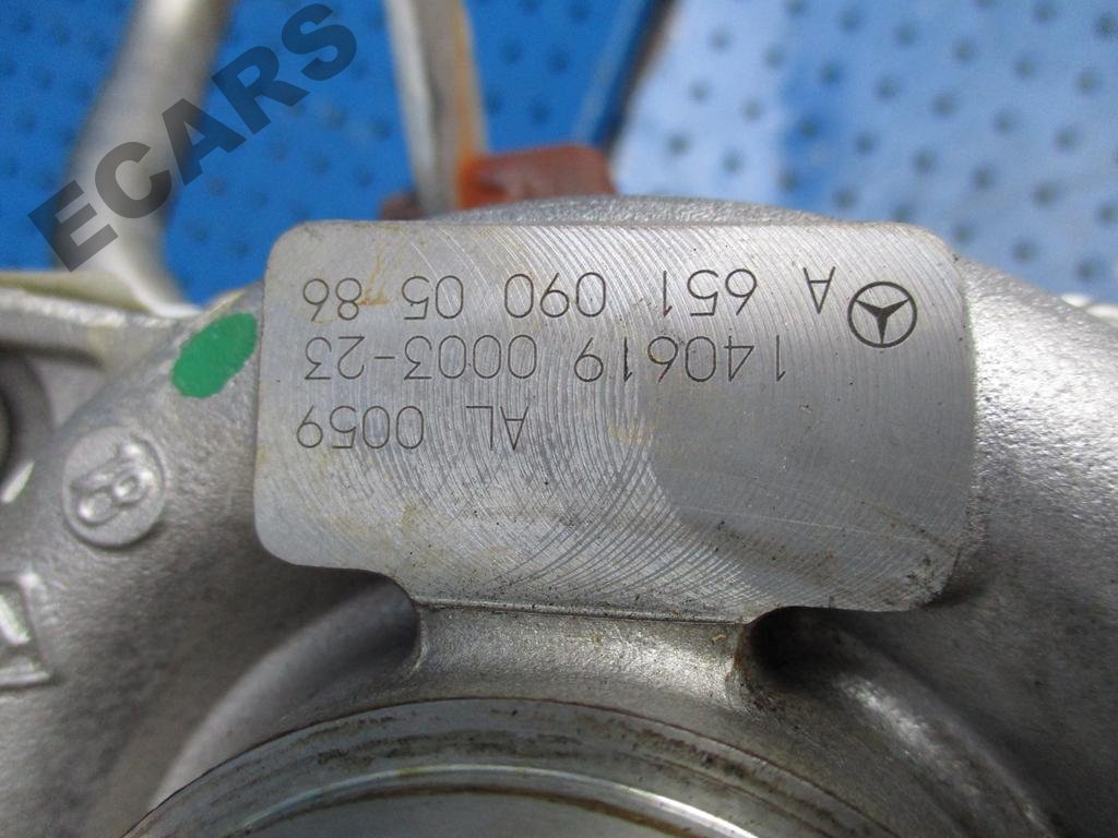 фото №5, Турбина mercedes w246 w117 w176 a6510900586