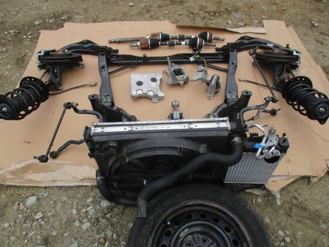 фото №4, Рычаг поворотный кулак приводной вал подрамник подрамник qashqai j11 1,6