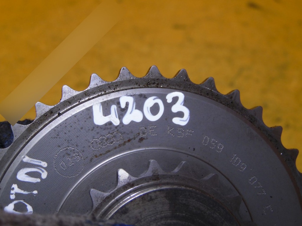 фото №8, Колесо зубчасте розподільного валу a6 c6 fl 3.0tdi 08r 059109077