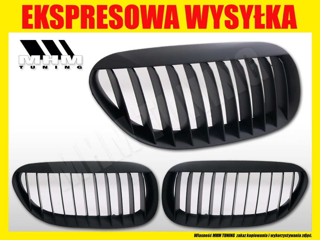 фото №2, Решётка радиатора решётка радиатора решётка радиатора bmw 6 e63 e64 2002-2010 black
