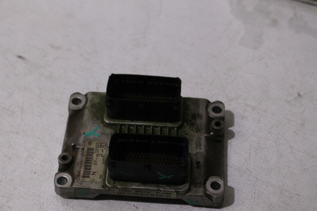 фото №4, Бортовий комп'ютер двигуна fiat stilo 1.2 26sa8349