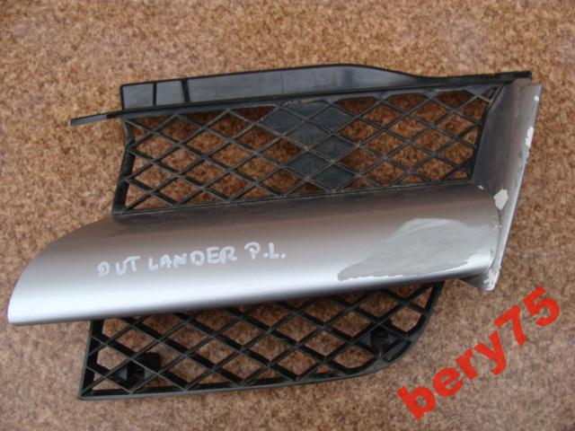 фото №1, Mitsubishi outlander 04r решётка радиатора решётка радиатора левая orygin