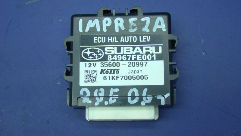 фото №1, Блок управления модуль impreza ii 06r gd 84967fe001