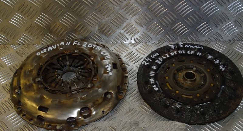 фото №1, Skoda octavia ii 2.0 tdi прижим диск 240mm