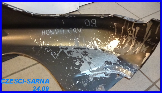 фото №12, Спойлер накладка бампера перед honda crv