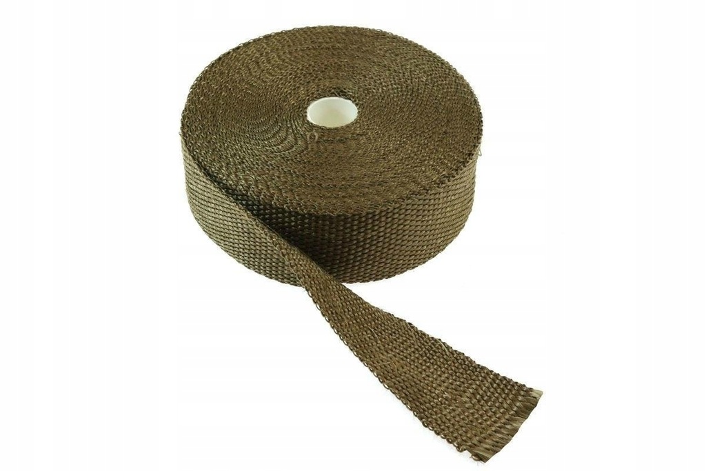 фото №1, Бандаж лента тепловая выхлоп коллектор 15m титан