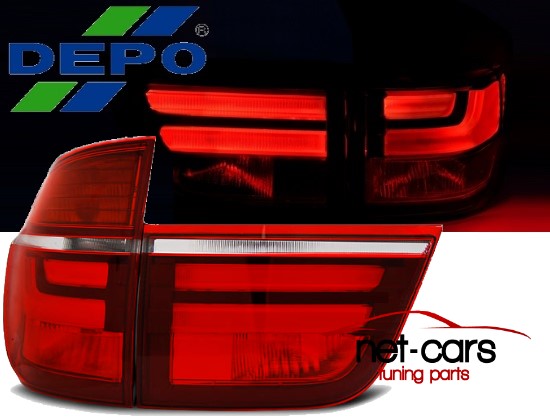 Купить Фонари задние bmw x5 e70 07-10r led неон lci wz рестайлинг