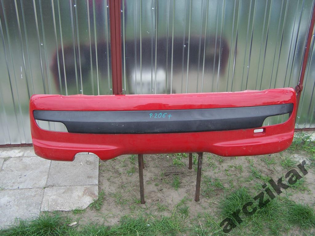 фото №2, Бампер задняя peugeot 206 + plus