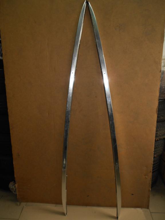 Купить Рейлинги кровельные комплект хром audi q7 рестайлинг  4l0