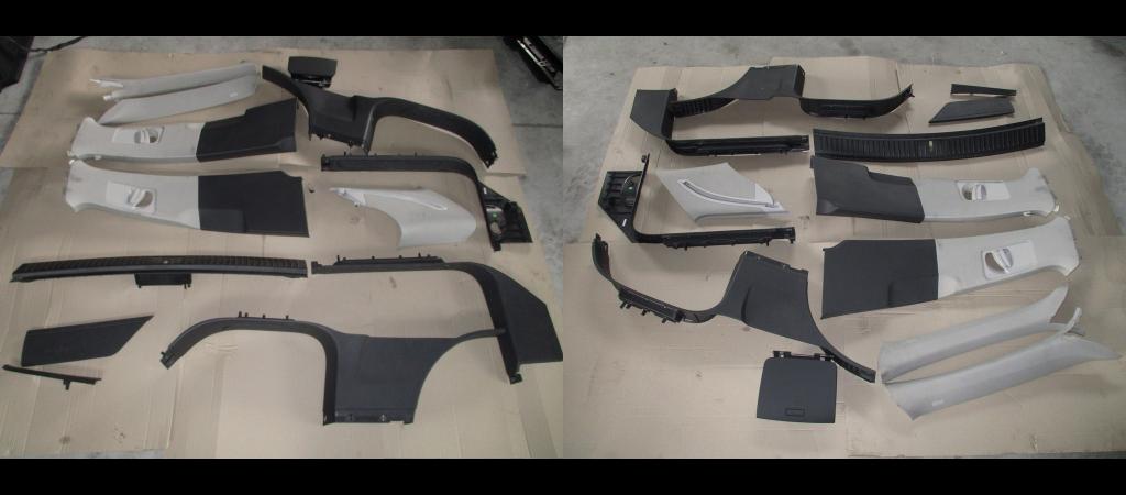 фото №1, Пластик пластики салону vw touareg 7p0