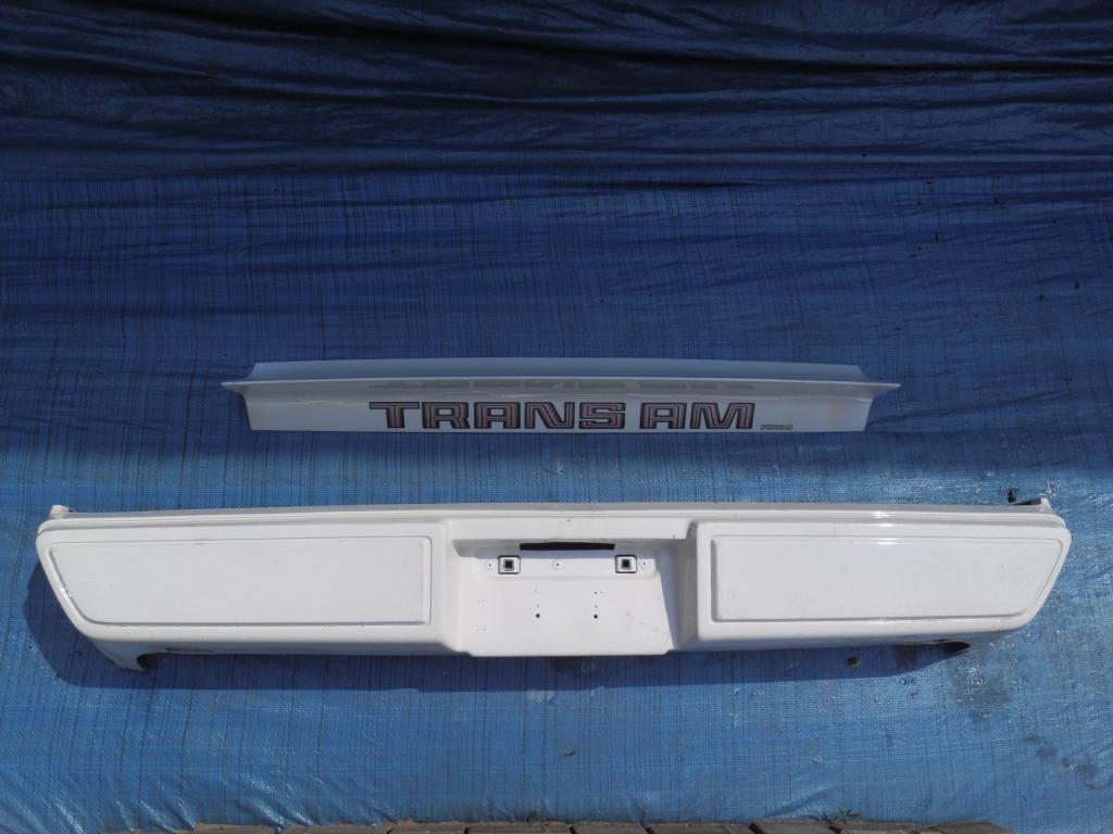 фото №1, Pontiac trans am бампер задняя задний rarytas!!!