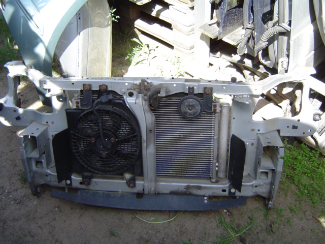 фото №1, Kia rio 2, 02-05 запчасти: комплект радиатор i pas