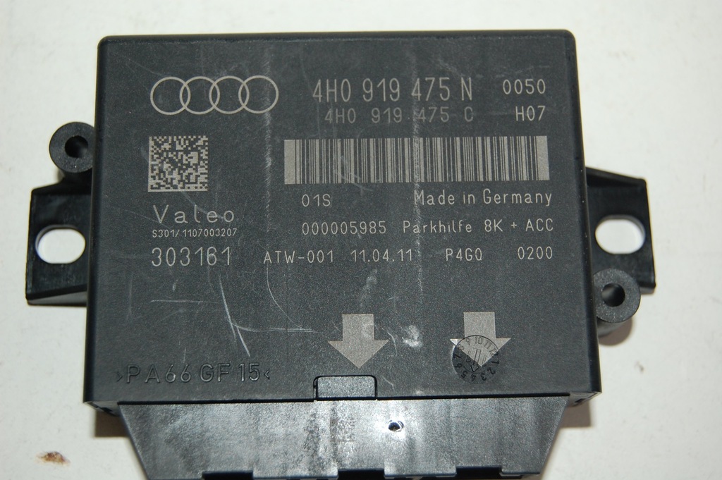 фото №1, Audi a6 c7 модуль pdc парковки 4h0919475n