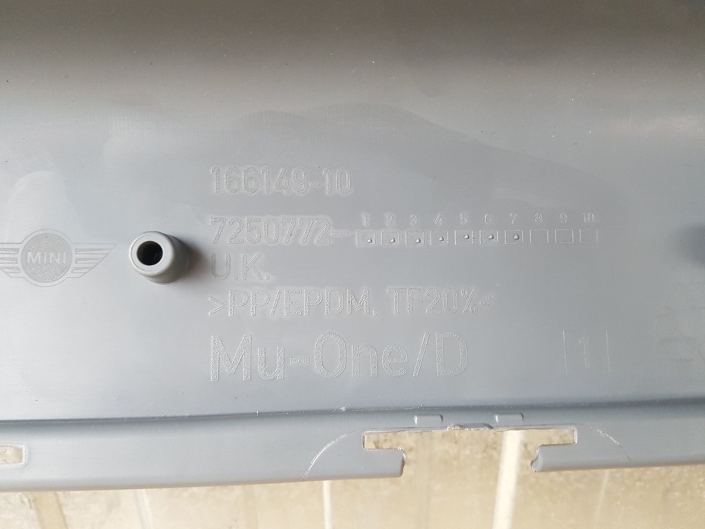 фото №4, Mini оригинальный номер 7250772 бампер