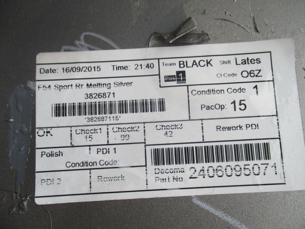 фото №5, Бампер mini clubman f54 s sport 15- задняя pdc