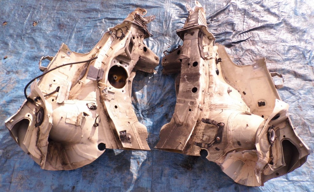 фото №1, Zafira b lift 2010r четверть лонжерон перед левый