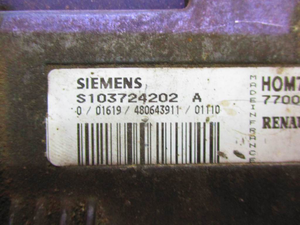 фото №6, Renault espace iii 3.0 бортовий комп'ютер двигуна 770010220