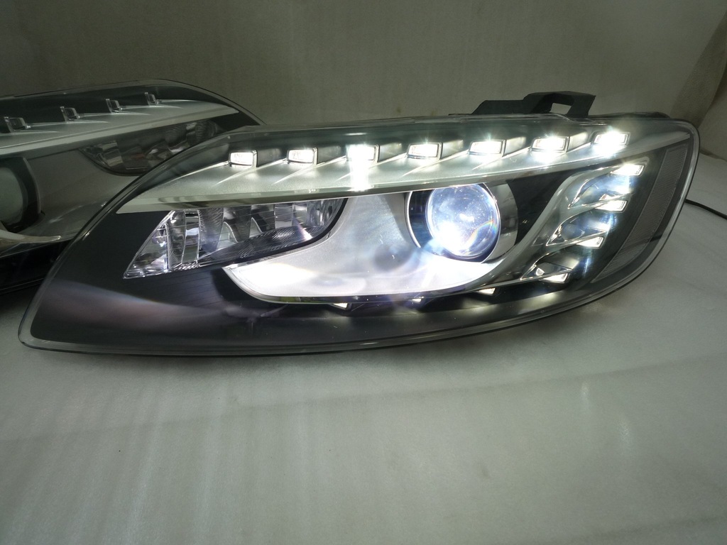 фото №6, Лампи audi q7 4l bi ксенон led ліва права 2015 nowe