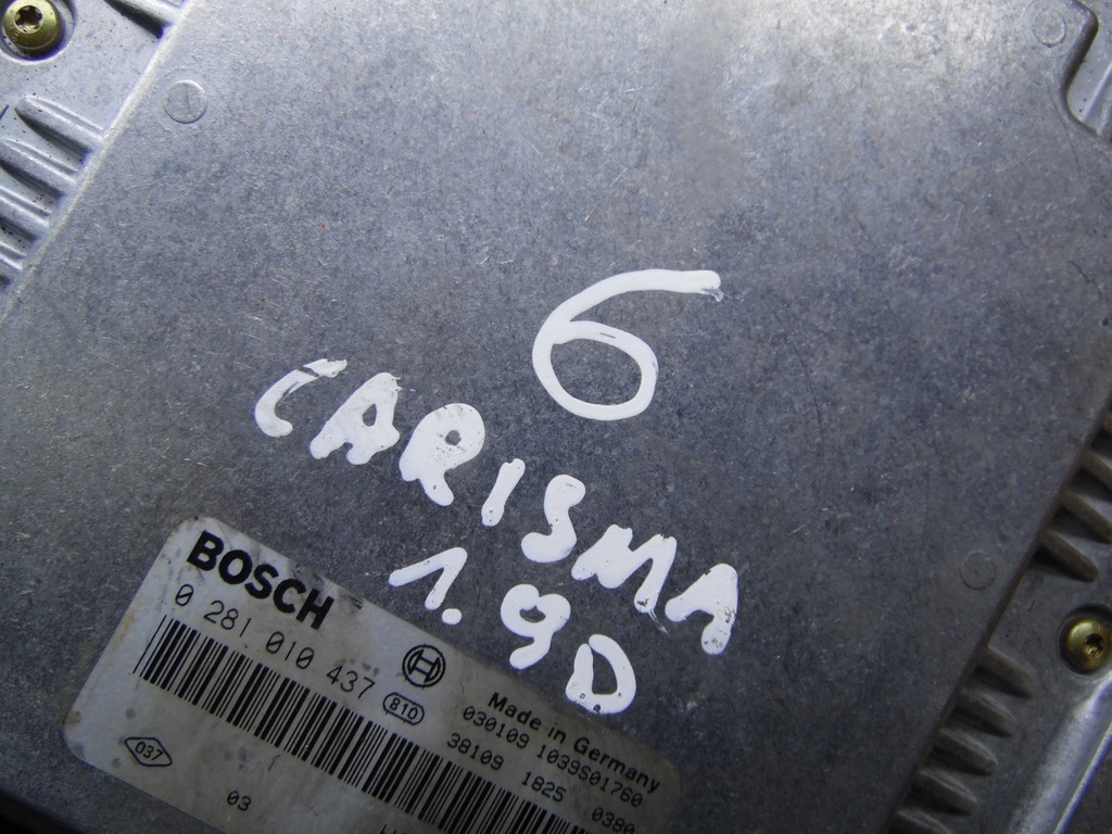 фото №7, Бортовой компьютер двигателя carisma 1.9 did 01r 0281010437