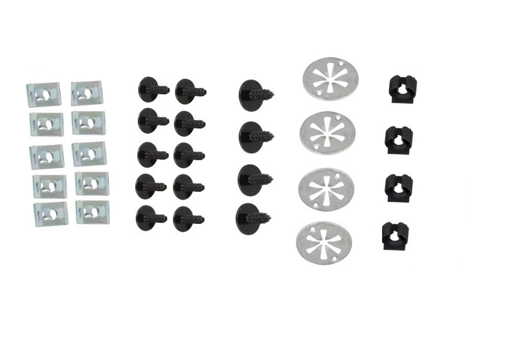 фото №1, Кліпси захист двигуна набір vw bora golf iv 4