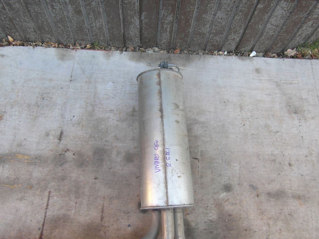 фото №4, Гаситель система выпускной vivaro trafic 2.5 dci