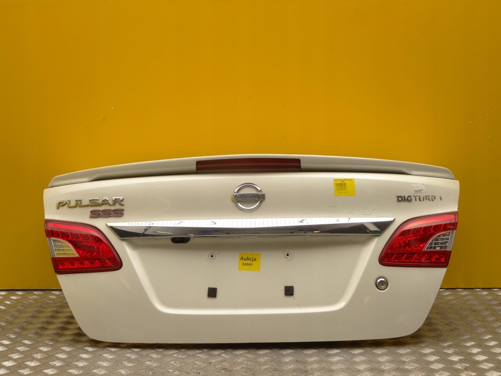 фото №1, Nissan sentra sedan 2013- кришка багажника задня задня