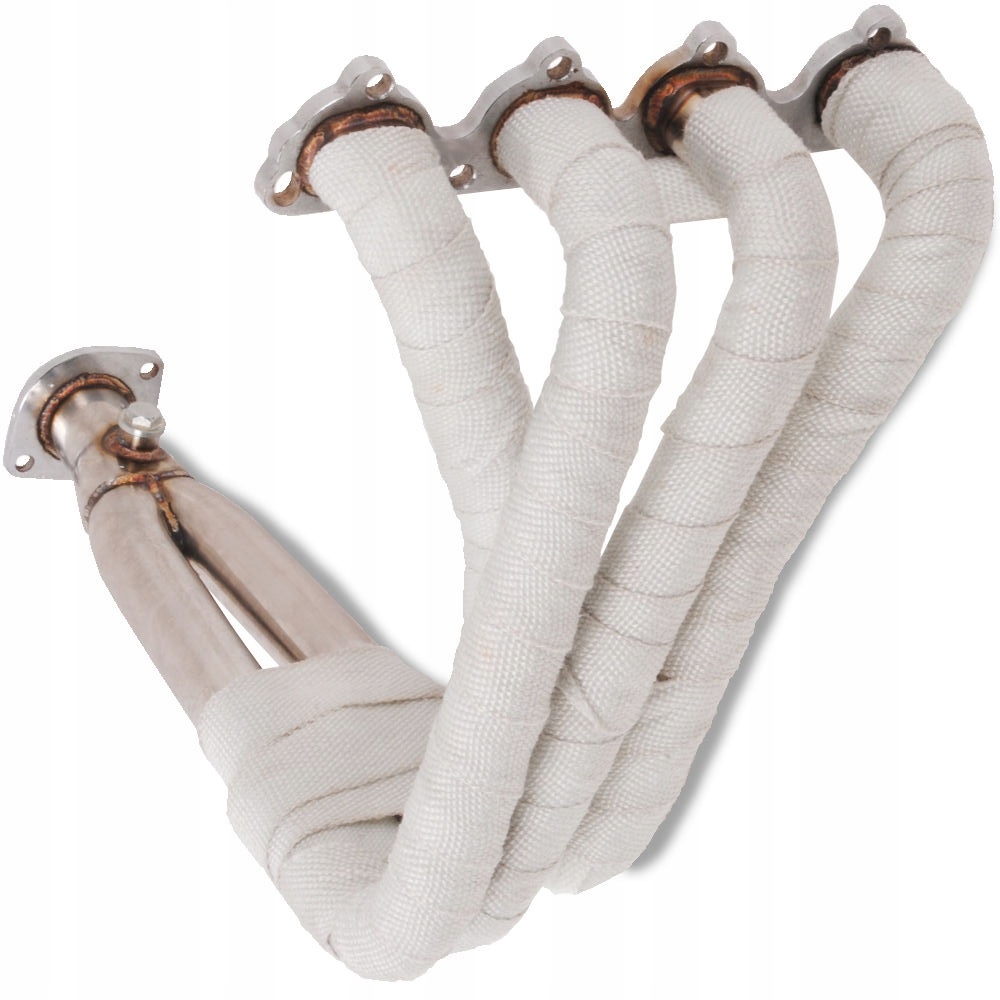 фото №5, Стрічка бандаж термоізоляційна ceramiczno-szklana 1200°c 10m x 5cm термічний