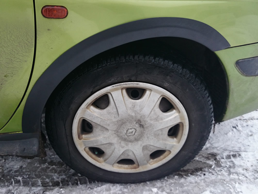 фото №4, Накладки крила крила renault scenic i 5d