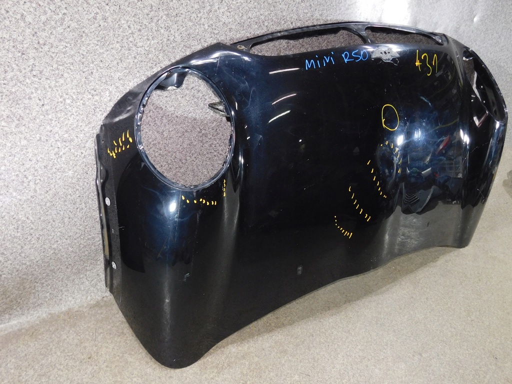 фото №2, Mini cooper one r50 r52 -06 капот крышка двигателя