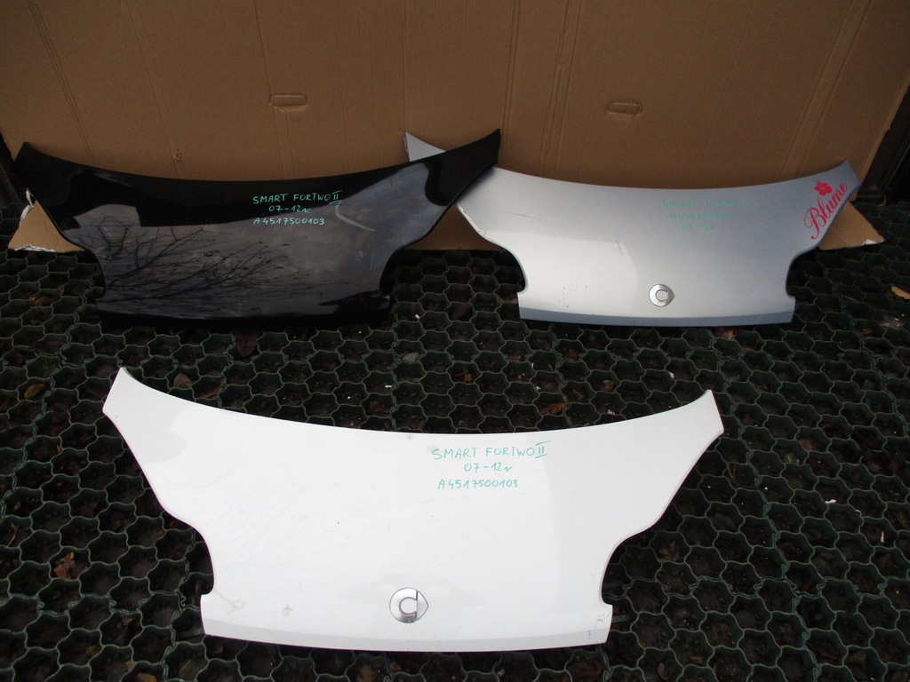фото №1, Капот smart fortwo 07-12 rok