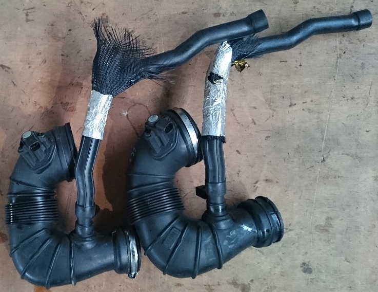 фото №1, Труба шланг + датчик mercedes glk a0061539728